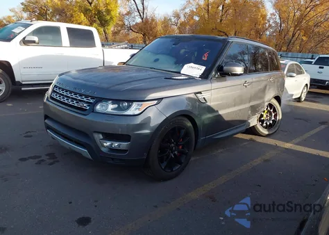 2016 Land Rover Range Rover Sport 5.0L V8 Supercharged/5.0L V8 Supercharged Dynamic из США, поврежденный, VIN SALWR2EF7GA103910